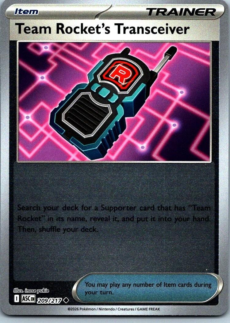 Team Rocket's Transceiver [Reverse Holo]